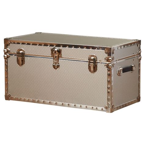 big steel trunk box price|wayfair storage trunks.